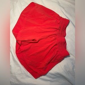 Hot pink lululemon shorts